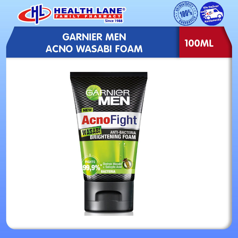 GARNIER MEN ACNO WASABI BERBUIH (100ML)
